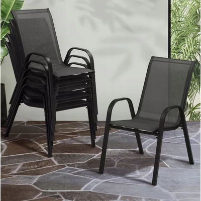 Modern kerti szék készlet- 6 darabos