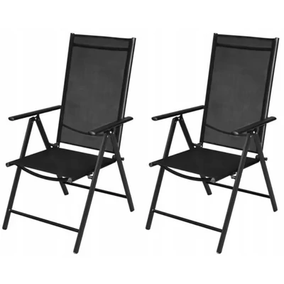 Dönthető kerti szék készlet- 2 darabos