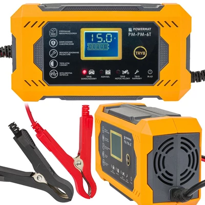 Powermat MIKROPROCESSZOR Akkumulátortöltő 12V PM-PM-6T