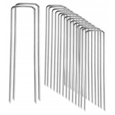 100db Fém rögzítő tüske agrofóliához 4cm x 15cm