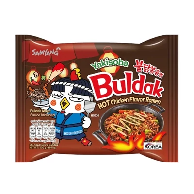 Samyang Buldak csirkés tészta Yakisoba ízesítéssel 130g