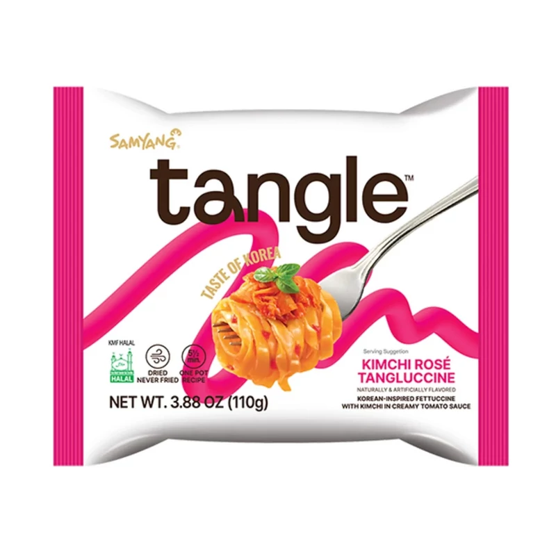 Samyang Tangle tészta Kimchi-Rosé ízesítéssel 110g