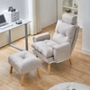Kép 2/10 - Dönthető háttámlás Skandináv fotel lábtartóval (FR01dg)