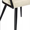 Kép 7/10 - Dubai design velvet étkezőszék - bézs