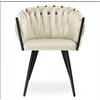 Kép 8/10 - Dubai design velvet étkezőszék - bézs