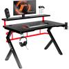 Kép 2/3 - Huzaro Hero 5.0 RED Gamer asztal