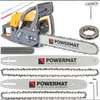 Kép 1/7 - Powermat Láncfűrész - 54cm³ 4,5 kW/ 6,0 LE motorfűrész 