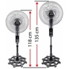 Kép 8/8 - Padlóventilátor 135cm 80W