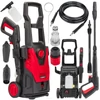 Kép 1/17 - RED TECHNIC MAGASNYOMÁSÚ MOSÓ 1600W / 120BAR / 230BAR  + TARTOZÉK KÉSZLET