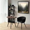 Kép 3/10 - Dubai design velvet étkezőszék - fekete