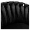 Kép 8/10 - Dubai design velvet étkezőszék - fekete