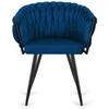 Kép 3/6 - Dubai design velvet étkezőszék - kék