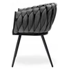 Kép 5/10 - Dubai design velvet étkezőszék - sötétszürke