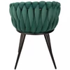 Kép 3/6 - Dubai design velvet étkezőszék - zöld