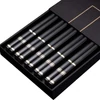 Kép 1/3 - 5 pár evőpálcika- black-gold simple