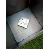 Kép 4/5 - SETA kerti füstölő + tűztér (BBQ- smoker) FK