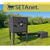 Kép 2/5 - SETA kerti füstölő + tűztér (BBQ- smoker) FK