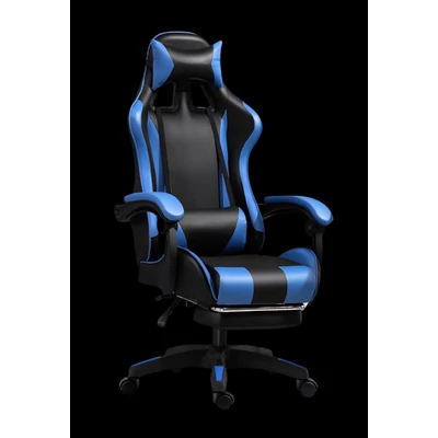 SETA GAMER FOTEL, MASSZÁZS FUNKCIÓVAL kék-fekete