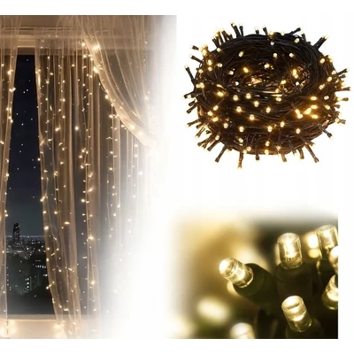 Beltéri karácsonyi fényfüzér 1000 LED - 54m - Meleg fehér Beltéri karácsonyi fényfüzér 1000 LED - 54m - Meleg fehér