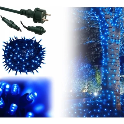 Kültéri karácsonyi fényfüzér 300 LED - 22m - Kék Kültéri karácsonyi fényfüzér 300 LED - 22m - Kék