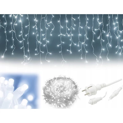 Kültéri karácsonyi fényfüzér villogó effektussal 200 LED - 9,5m - Hideg fehér Kültéri karácsonyi fényfüzér villogó effektussal 200 LED - 9,5m - Hideg fehér