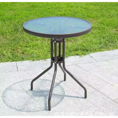 Kerek kerti dohányzóasztal 60cm átmérővel