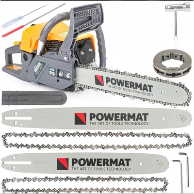 Powermat Láncfűrész - 54cm³ 4,5 kW/ 6,0 LE motorfűrész 