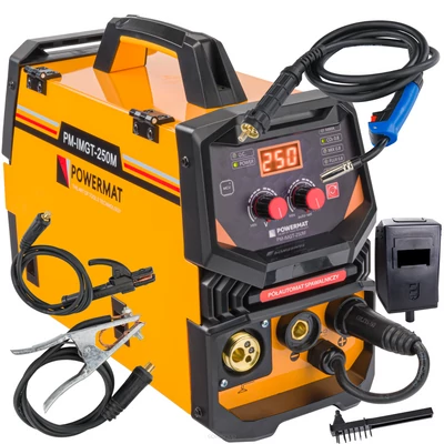 Powermat Migomat MIG MMA TIG Lift 250A FLUX PM-IMGT-250M hegesztőgép