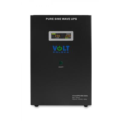 SINUS UPS 500 + 26AH beépített akkumulátor  (300 / 500 W) VÉSZ-TÁPELLÁTÁS