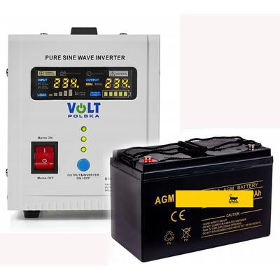 UPS SINUS PRO 800W 12V + AKKUMULÁTOR 45 AH