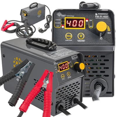 Akkumulátortöltő Inverteres indítással 400A 12/24 V 40A PM-PI-400T