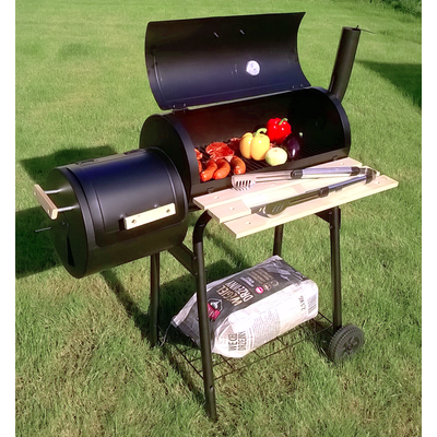 BBQ GRILL ÉS SMOKER - 113 CM