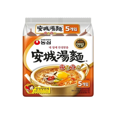 5 db Nongshim Ansung koreai tésztaleves 125 g