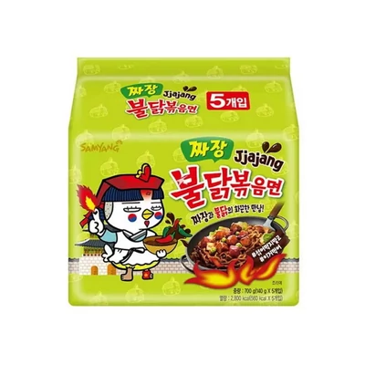5 db SAMYANG BULDAK CSIRKÉS TÉSZTA JJAJANG ÍZESÍTÉSSEL 140G