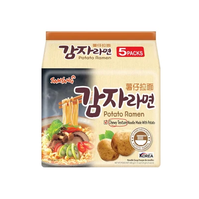 5 db Samyang potato ramen tészta 120g