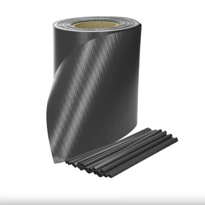 Belátásgátló szalag 19 cm x 35 m, 450g/m2, - KERÍTÉS SZALAG - ANTRACIT