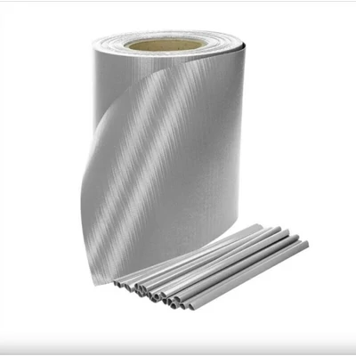 Belátásgátló szalag 19 cm x 35 m, 450g/m2, - KERÍTÉS SZALAG - SZÜRKE