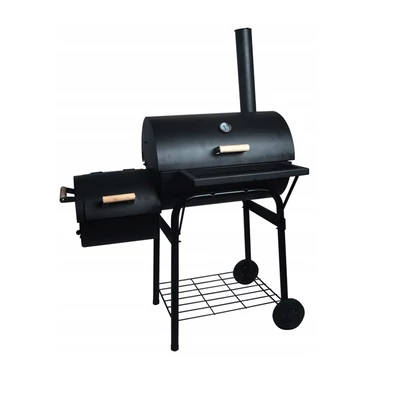 BBQ grill és smoker 125 cm
