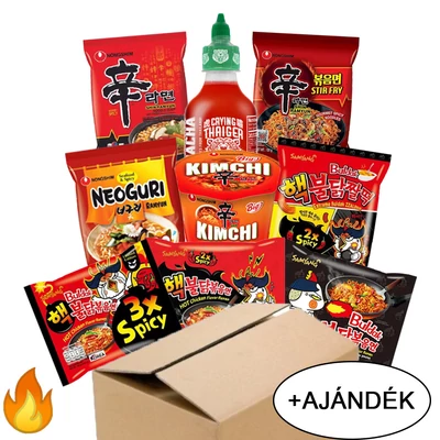 Ázsiai csípős kóstoló csomag - HOT!
