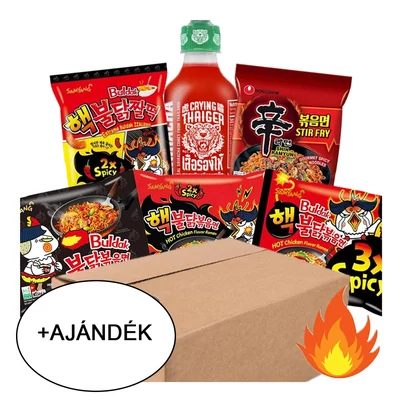 Ázsiai csípős kóstoló csomag - HOT!