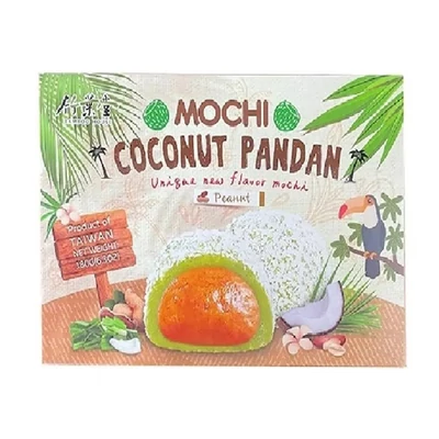 Bamboo House Coconut pandan Mochi földimogyoróval