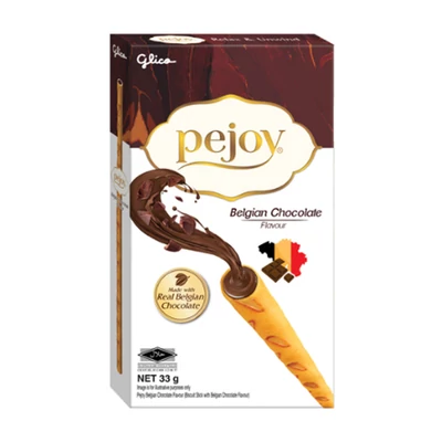 Glico Pejoy Belga csokoládé ízű ropi