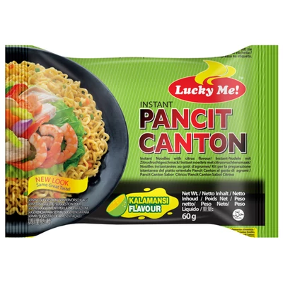 Lucky Me! Pancit Canton tészta kalamansi (citrus) ízesítéssel 60 g