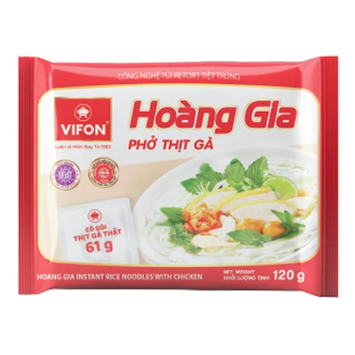 Vifon Hoang Gia instant rizstészta csirkével 120 g