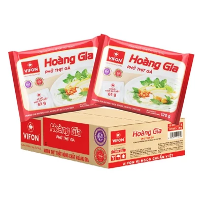 18 db Vifon Hoang Gia instant rizstészta csirkével 120g