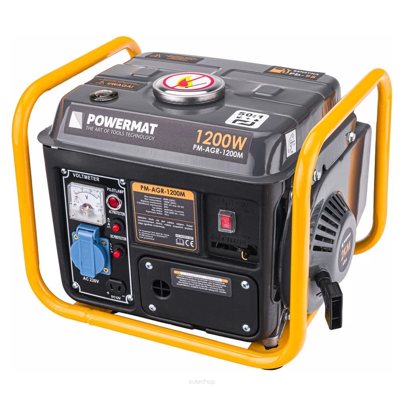 PowerMat-AGR-1200M AGGREGÁTOR/ÁRAMFEJLESZTŐ 