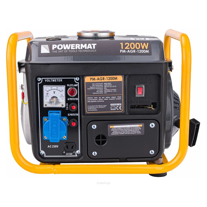 PowerMat-AGR-1200M AGGREGÁTOR/ÁRAMFEJLESZTŐ 