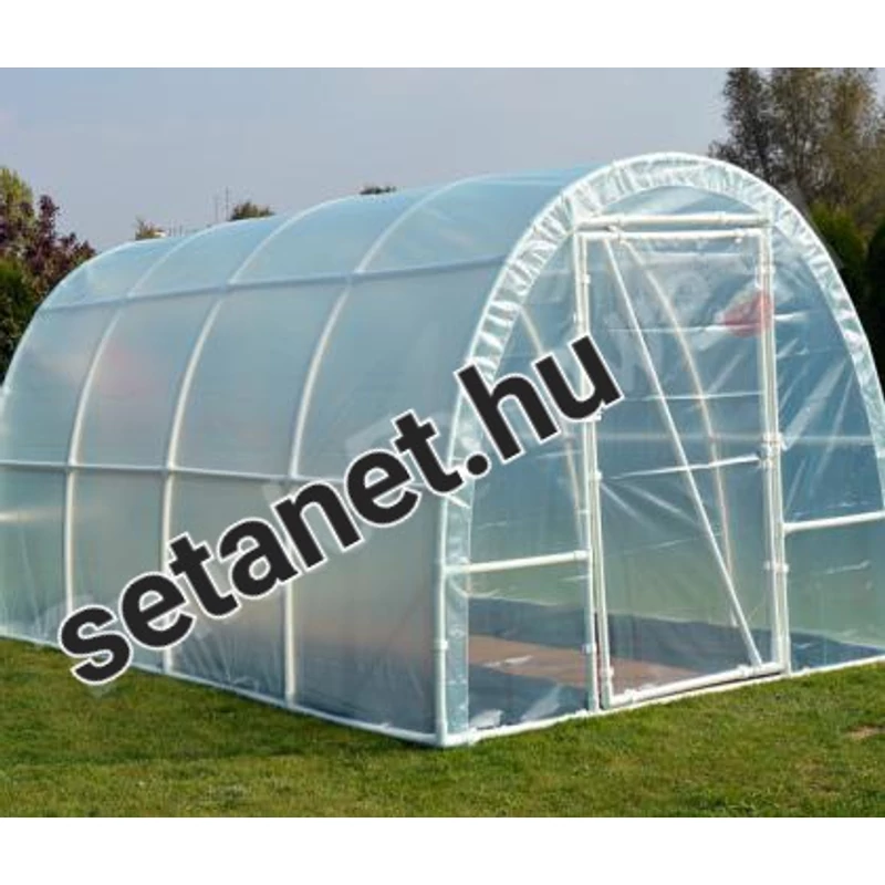 Fóliasátor B6  [13,2 m2] 6,0 x 2,2 x 1,9 m UV4 fóliával