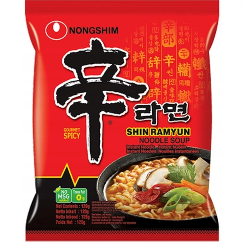 20 DB NONGSHIM SHIN RAMYUN BOX INSTANT TÉSZTALEVES 120 G