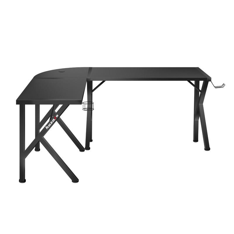 Huzaro 6.3 gamer asztal - fekete